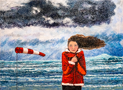 In the wind